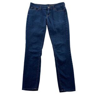 Gap Premium Jeans Size 8/29L Skinny Dark Wash Denim